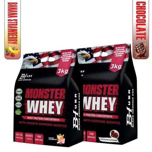 Monster whey 6kg - whey, proteine