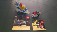 2 set LEGO CLASSIC SPACE 918 e 6822 space transport space digger con istruzioni