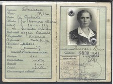 1941  MILANO CARTA D'IDENTITA