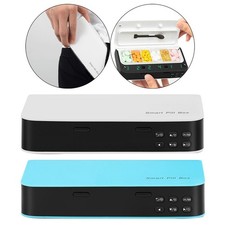 Dispenser di pillole elettronico Ricorda 7 volte al giorno Scatola per