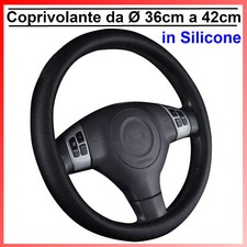 Coprivolante per Auto in Silicone Cover Copri Sterzo Volante Universale 35 cm