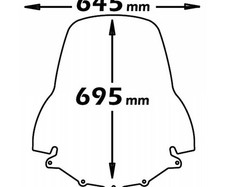 Parabrezza Isotta Alta