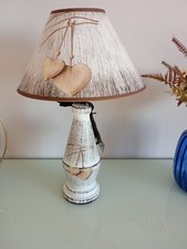 lampada abat jour  in ceramica decorata mod.D