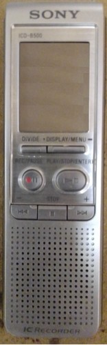 Registratore vocale sony icd