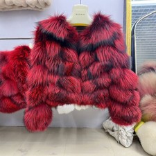 Lusso 100% Pelliccia di Volpe