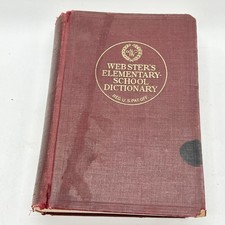 1935 Websters New Elementary