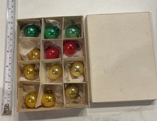 12x Miniatura Vintage Vetro