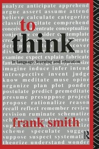 Think in language - to, think: