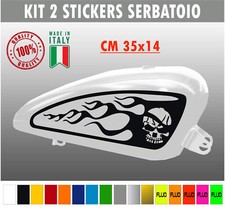 Kit 2 adesivi moto serbatoio
