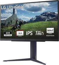 LG UltraGear 27GS85QX-B Monitor 27" WQHD 2560x1440 IPS HDR10 NVIDIA G-Sync 200Hz