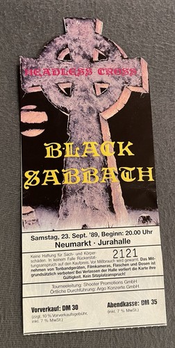 Black sabbath headless cross - black,