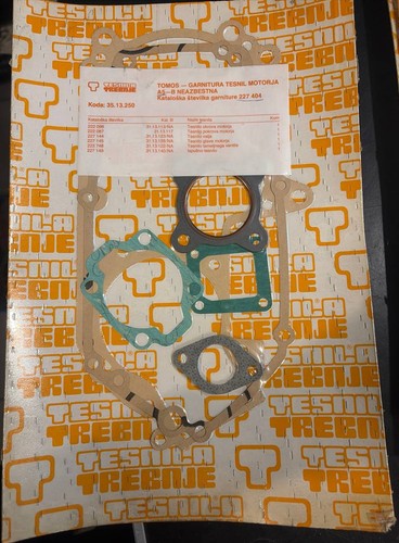 Set guarnizione motore tomos - set,