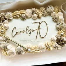 Charm Torta Età Nome