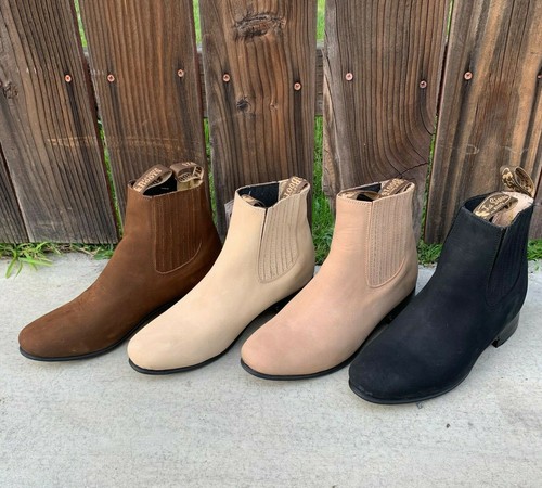 Men western cowboy leather - men's,