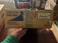 Denon DVD-800 DVD Video Player PCM Audio Technology Tested Working Box