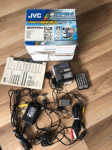 Jvc dvx707ek minidv pal - gr-dvx707ek,