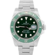 CARTE ROLEX SUBMARINER HULK