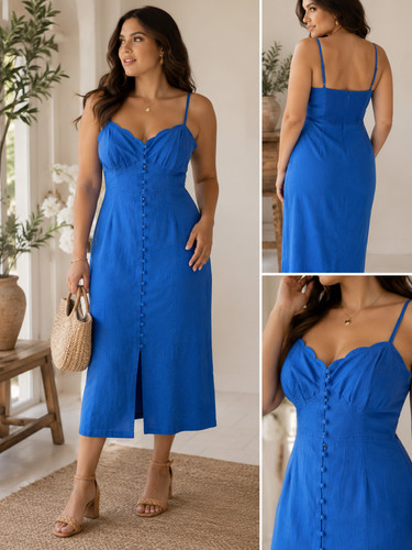 Anthropologie abito midi donna - midi,