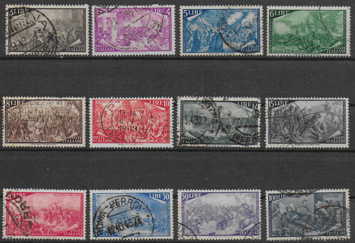 Italy stamps 1948 centenary - italy,