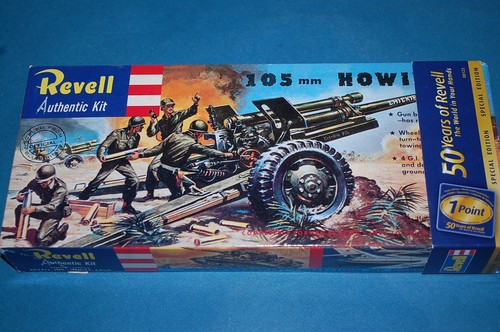 Revell 539 105mm howitzer - revell,