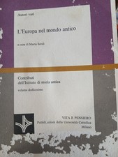 L'europa Nel Mondo Antico