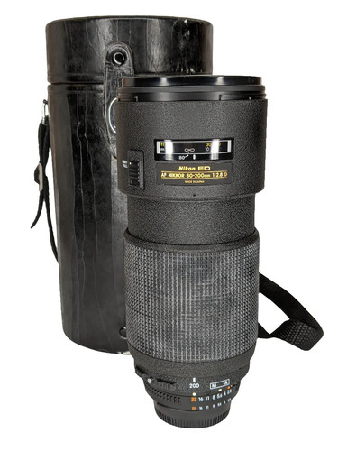 Used nikon 200mm af - 80-200mm,