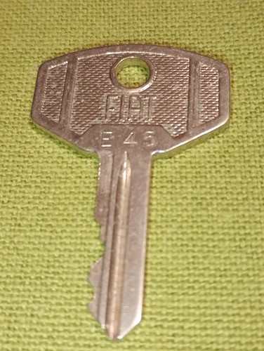 Chiave auto fiat vintage anni - chiave,