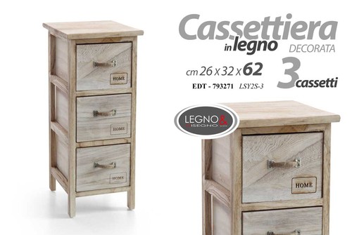Mobiletto cassettiera - mobiletto, 3