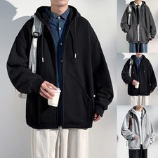 Cardigan uomo sciolto felpa