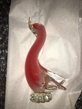 Vetro rosa cigno/anatra palla