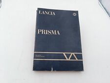 Manuale officina Lancia Prisma 1300 1500 1.600 assistenza e dati tecnici del '82