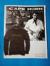 RITAGLIO DI GIORNALE PUBBLICITA' CAPE HORN DA COLLEZIONE - (141)