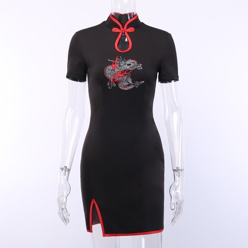 Donna vestito cinese cheongsam - donna,