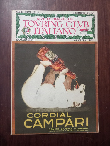 Rivista mensile touring club - mensile,