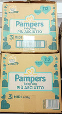 Pannolini Pampers BABY DRY MIDI, 112 Nappies, Size 3 (4-9 kg)