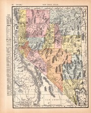 1909 Antica Mappa di Stato