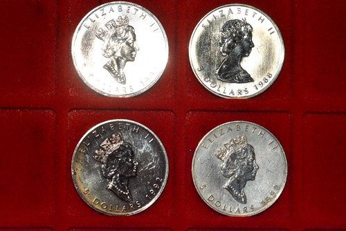 Canada oncia argento - canada, in