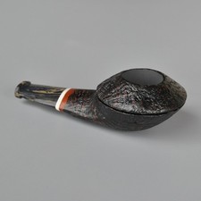 Pipa tabacco in legno Briar Bulldog scalda naso stubby stelo intagliato Cumberland