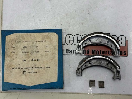Coppia ganasce freno garelli - ganasce,
