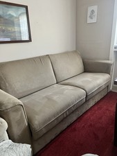 Divano letto matrimoniale con 3 posti a sedere