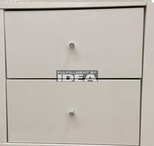 Ikea kallax white insert with - ikea,