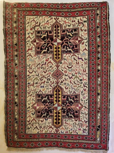 Kilim verni seta antica - verni,