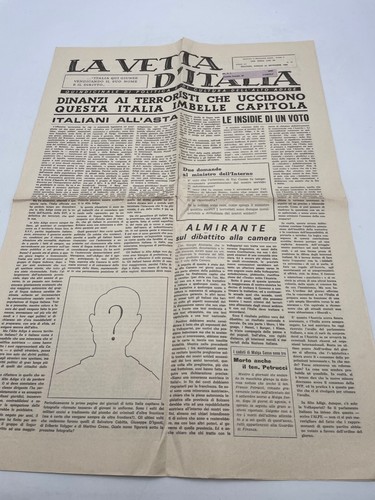 Vetta italia 12 - d'italia, n.