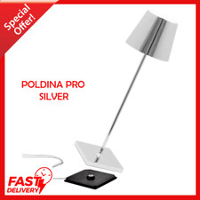 ZAFFERANO Poldina Pro Lampada da Tavolo Batteria Ricaricabile Touch Originale