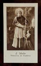 SANTINO S. UBALDO VESCOVO DI GUBBIO CHIESA S. GIOVANNI IN MONTE @ RARO @