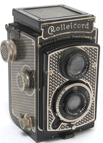 Vintage rolleicord art deco - art,