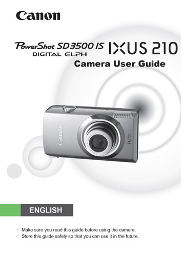 Canon powershot sd3500is - powershot,