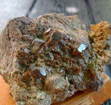 Granato Gruppo Cristalli Estetico Ossola Premosello Minerale Da Collezione 