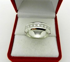 Anello da uomo con fede