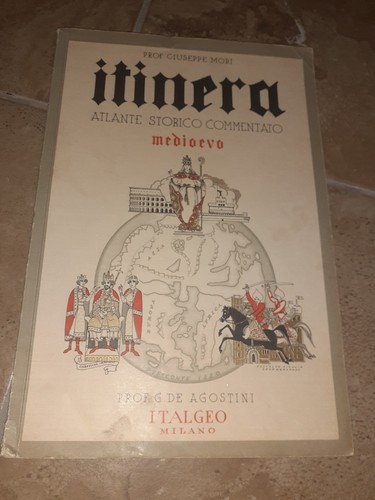 Atlante storico commentato - atlante,